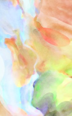 Çılgın suluboya şablonu. Yaratıcı soyutlama. Modern sanat eserleri. 2D çizim. Dijital doku duvar kağıdı. Sanatsal sulu arkaplan malzemesi.