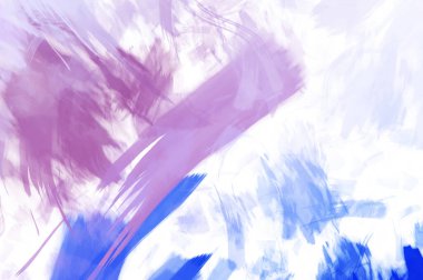 Sanatsal soyut arkaplan. Doku boyalı duvar kağıdı. Boya darbeleriyle yaratıcı bir illüstrasyon. Fırça desenli resim.