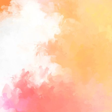 Yaratıcı soyut resim. Artistik fırça darbeleriyle donatılmış. Renkli ve canlı bir illüstrasyon. boyalı sanat.