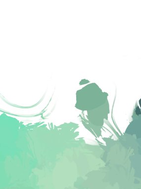 Taranmış Boyalı Soyut Arkaplan. Vahşi kaotik fırça darbeleri. Boya darbeleri. 2D İllüstrasyon. Fırça darbeli resim. 