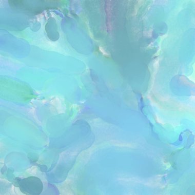 Çağdaş sanat. El işçiliğinin renkli dokusu. Modern resim. Yüzeyde suluboya vuruşlar. Sanatsal arkaplan resmi. Tablo üzerinde soyut resim. Fırça darbeleri. 