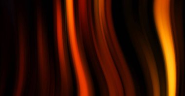 Siyah arka planda renkli düz çizgiler. Sıvı ve sıvı renkli dalgalar karanlıkta akıyor. Duvar kağıdı, afiş, arkaplan, kart, kitap, kapak, poster, afiş, broşür