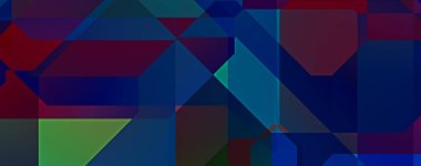 Üçgen arka planda üst üste dizayn ediliyor. Soyut geometrik duvar kağıdı. Geometrik renkli üçgen şekiller.