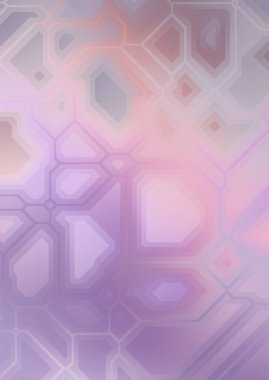 Renkli ve canlı geometrik şekiller katmanları var. Bir teknoloji planının dijital illüstrasyonu. Gelecekçi tasarım şablonu.