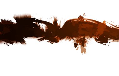 resmedilmiş sanat eseri. fırçalanmış canlı duvar kağıdı. Eşsiz ve yaratıcı illüstrasyon. Renkli fırça darbelerinin soyut arkaplanı. 