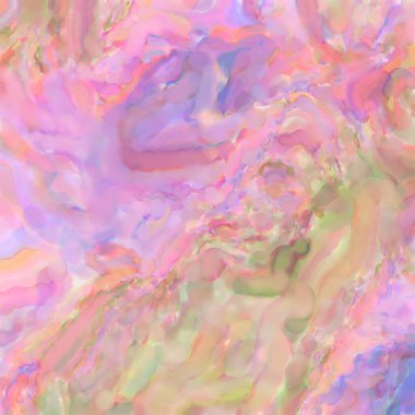 El yapımı sürreal soyut desenli suluboya. Modern sanatsal resim. 2D çizim. Arkaplan boyası karışımı. Yaratıcı duvar sanatı. Çağdaş sanat.