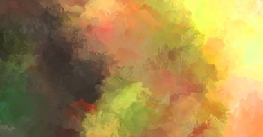 Sanatsal canlılık ve renkli duvar kağıdı. Taranmış Soyut Arkaplan. Fırça darbeli resim. 