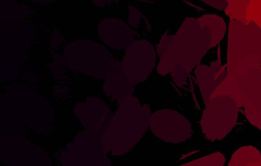 Vahşi fırça darbeleriyle yaratıcı soyut resim. Artistik fırça darbeleriyle donatılmış. Renkli ve canlı bir tasvir. Boyalı sanat.