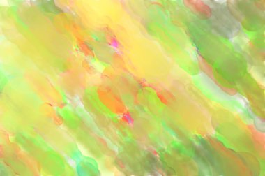 Çağdaş sanat. El yapımı resim. Modern sanat eserleri. Yüzeyde suluboya fırça darbeleriyle resim yapmak. 2D çizim. Sanatsal arkaplan resmi. Tablo üzerinde soyut resim. Renkli doku.