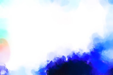 Yüzeyde suluboya vuruşlar. Sanatsal arkaplan resmi. Tablo üzerinde soyut resim. Fırça darbeleri. Çağdaş sanat. El işçiliğinin renkli dokusu. Modern resim.