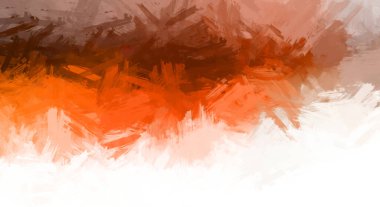 Modern sanat. Taranmış Boyalı Soyut Arkaplan. Fırça darbesi ile boyanmış. Boya darbeleri. 2B Görüntü.