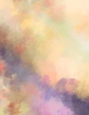 Renkli fırça darbelerinin soyut arkaplanı. fırçalanmış canlı duvar kağıdı. resmedilmiş sanat eseri. Eşsiz ve yaratıcı illüstrasyon.