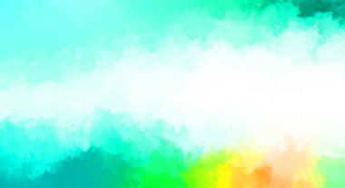 Taranmış Boyalı Soyut Arkaplan. Fırça darbesi ile boyanmış. Sanatsal canlılık ve renkli duvar kağıdı.