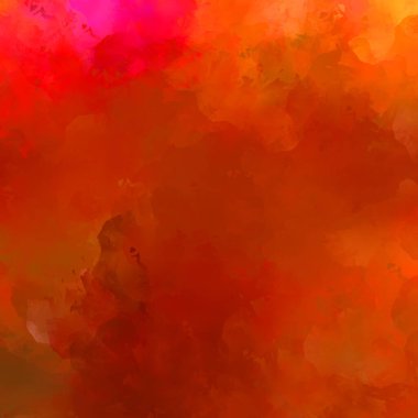 Yaratıcı soyut resim. Artistik fırça darbeleriyle donatılmış. Renkli ve canlı bir illüstrasyon. boyalı sanat.