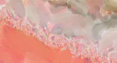 Taranmış Boyalı Soyut Arkaplan. Fırça darbesi ile boyanmış. Boya darbeleri. 2B Görüntü.