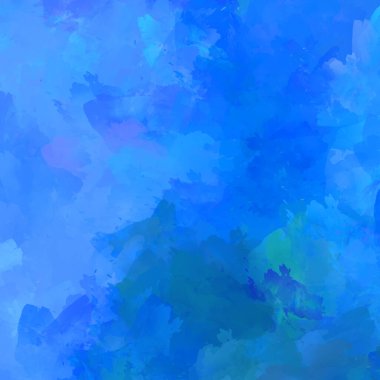 Boya darbeleri. 2D İllüstrasyon. Taranmış Boyalı Soyut Arkaplan. Fırça darbesi ile boyanmış. Modern sanat.