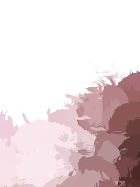 Taranmış Boyalı Soyut Arkaplan. Vahşi kaotik fırça darbeleri. Boya darbeleri. 2D İllüstrasyon. Fırça darbeli resim. 