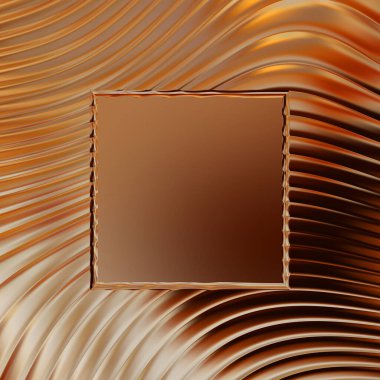 Soyut çerçeveli arkaplan. Renkli, canlı, dalgalı bir duvar kağıdı. Merkezi çerçeveli yaratıcı grafik 2d çizim. Dinamik şekilli modaya uygun sıvı örtüsü.