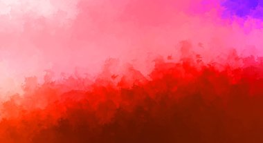 Modern sanat. Taranmış Boyalı Soyut Arkaplan. Fırça darbesi ile boyanmış. Boya darbeleri. 2B Görüntü.