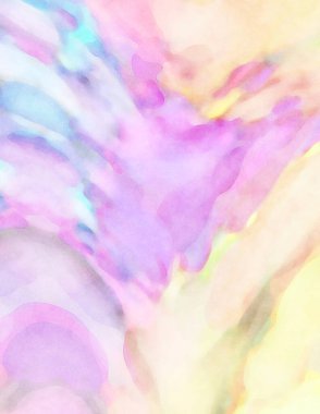 Çılgın suluboya şablonu. Yaratıcı soyutlama. Modern sanat eserleri. 2D çizim. Dijital doku duvar kağıdı. Sanatsal sulu arkaplan malzemesi.