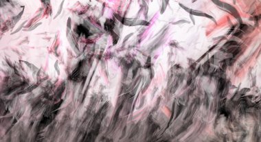 Modern sanat. Taranmış Boyalı Soyut Arkaplan. Fırça darbesi ile boyanmış. Boya darbeleri. 2B Görüntü