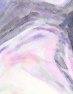 2D çizim. Sanatsal arkaplan resmi. Tablo üzerinde soyut resim. Çağdaş sanat. El yapımı resim. Renkli doku. Modern sanat eserleri. Yüzeyde suluboya fırça darbeleriyle boyama.