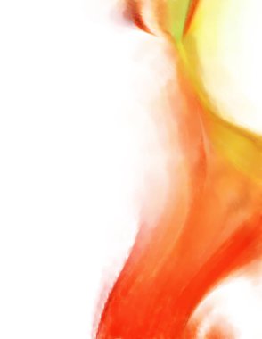 Modern sanat. Renkli çağdaş sanat eserleri. Renkli boya darbeleri. Soyut arkaplanda fırça darbeleri. fırça boyası.