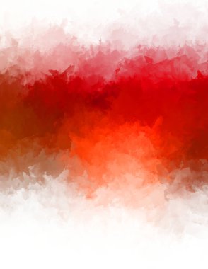 Yaratıcı soyut resim. Artistik fırça darbeleriyle donatılmış. Renkli ve canlı bir illüstrasyon. boyalı sanat.