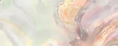 Modern fırça darbeleri. Pastel renklerde suluboya resim. Poster, duvar sanatı, afiş, kart, kitap kapağı veya ambalaj için sakinleştirici kompozisyonun yumuşak renkli çizimi. 