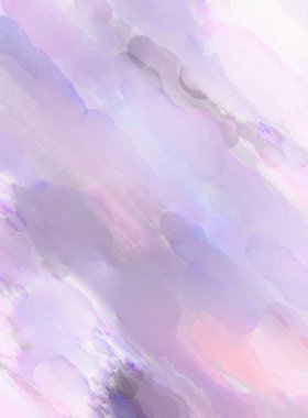 Poster, duvar sanatı, afiş, kart, kitap kapağı veya ambalaj için pastel renkli suluboya resim. Alkol mürekkebini andıran rahatlatıcı fırça darbelerinin modern resmi.