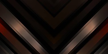 Soyut parlayan geometrik ışıklar arka planda. Fraktal simetrik grafik çizimi. Parıldayan ve parıldayan çubukları kesiştir.