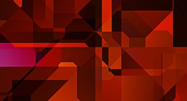 Üçgen arka planda üst üste dizayn ediliyor. Soyut geometrik duvar kağıdı. Geometrik renkli üçgen şekiller.