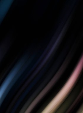 Siyah arka planda renkli düz çizgiler. Sıvı ve sıvı renkli dalgalar karanlıkta akıyor. Duvar kağıdı, afiş, arkaplan, kart, kitap, kapak, poster, afiş, broşür