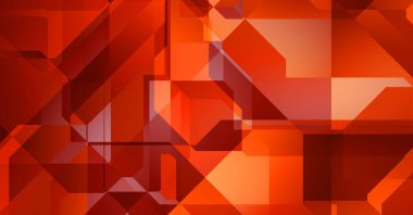 Dinamik bileşime sahip minimalist düz stil içinde modayı takip eden geometrik soyut arkaplan. 