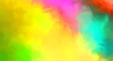 Taranmış Boyalı Soyut Arkaplan. Fırça darbesi ile boyanmış. Sanatsal canlılık ve renkli duvar kağıdı.