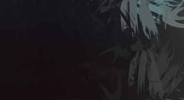 Kaotik resim. Taranmış Boyalı Soyut Arkaplan. Fırça darbesi ile boyanmış. Sanatsal canlılık ve renkli duvar kağıdı.