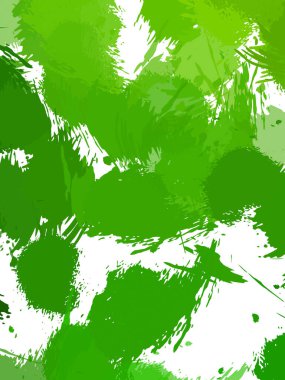 Renkli fırça darbelerinin 2B çizimi. Dekoratif doku resmi. Canlı boya desenli arka plan. Kaotik fırça darbeleri resim.