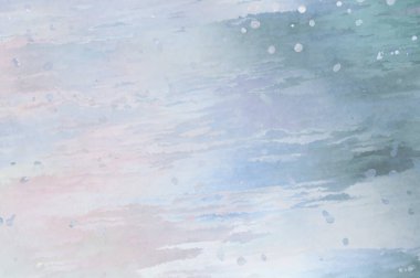 Yaratıcı soyut resim. Artistik fırça darbeleriyle donatılmış. Renkli ve canlı bir illüstrasyon. boyalı sanat.