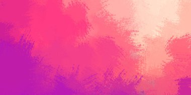 Renkli fırça darbelerinin soyut arkaplanı. Fırçalanmış canlı duvar kâğıdı. Resmedilmiş sanatsal bir eser. Eşsiz ve yaratıcı illüstrasyon. Fırça darbesi ile boyanmış. Duvar sanatı.