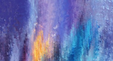 Modern sanat. Renkli çağdaş sanat eserleri. Renkli boya darbeleri. Soyut arkaplanda fırça darbeleri. Fırça boyası. Eşsiz duvar sanatı.