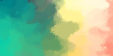 Duvar sanatı Eşsiz ve yaratıcı illüstrasyon. Fırça darbesi ile boyanmış. Renkli fırça darbelerinin soyut arkaplanı. Fırçalanmış canlı duvar kâğıdı. Boyalı sanatsal yaratım.