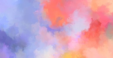 Sanatsal soyut arkaplan. Doku boyalı duvar kağıdı. Boya darbeleriyle yaratıcı bir illüstrasyon. Fırça desenli resim.