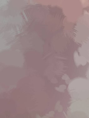 Vahşi fırça darbeleri. Taranmış Boyalı Soyut Arkaplan. Fırça darbesi ile boyanmış. Boya darbeleri. 2B Görüntü.