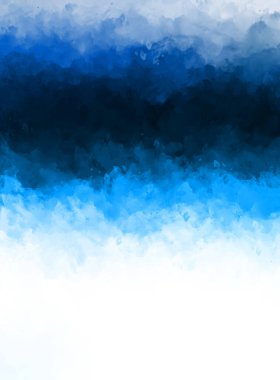 Yaratıcı soyut resim. Artistik fırça darbeleriyle donatılmış. Renkli ve canlı bir illüstrasyon. boyalı sanat.