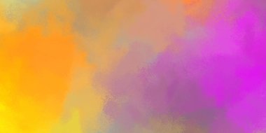 Canlı boya desenli arka plan. Renkli fırça darbelerinin 2B çizimi. Dekoratif doku resmi. Boyalı arkaplan.