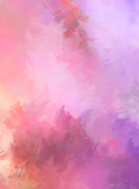 Renkli fırça darbelerinin soyut arkaplanı. fırçalanmış canlı duvar kağıdı. resmedilmiş sanat eseri. Eşsiz ve yaratıcı illüstrasyon.