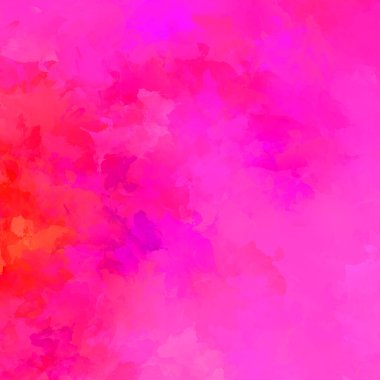 Canlı fırça darbeleriyle boyanmış. Renkli desenli resim. Fırçalanmış duvar kağıdını boya.