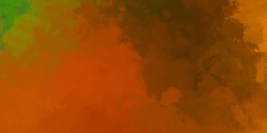 Taranmış Boyalı Soyut Arkaplan. Vahşi kaotik fırça darbeleri. Boya darbeleri. 2D İllüstrasyon. Fırça darbeli resim.