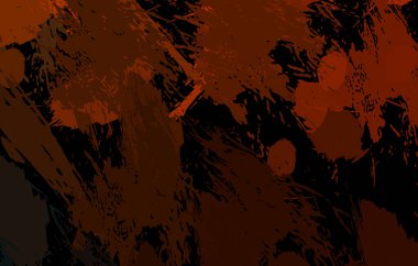 Sanatsal soyut arkaplan. Doku boyalı duvar kağıdı. Boya darbeleriyle yaratıcı bir illüstrasyon. Fırça desenli resim.