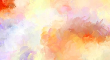 Sanatsal soyut arkaplan. Doku boyalı duvar kağıdı. Boya darbeleriyle yaratıcı bir illüstrasyon. Fırça desenli resim.